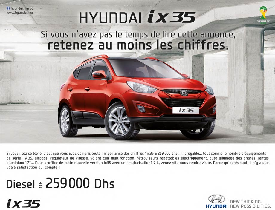 Hyundai ix35 maroc 2015