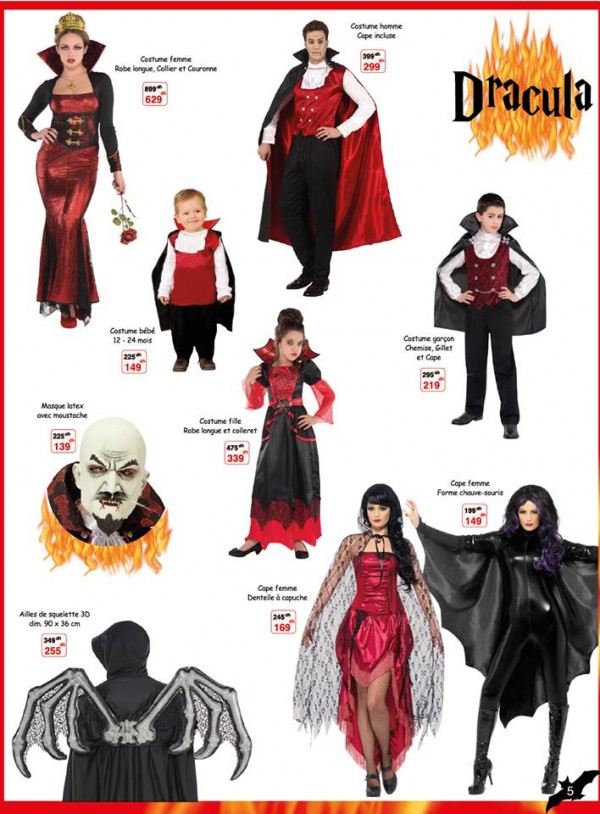 halloween costume chez Alpha 55 déguisements accessoires et