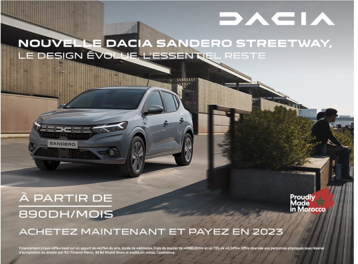 Promotion Dacia SANDERO StreetWay prix à partir de 890 Mois