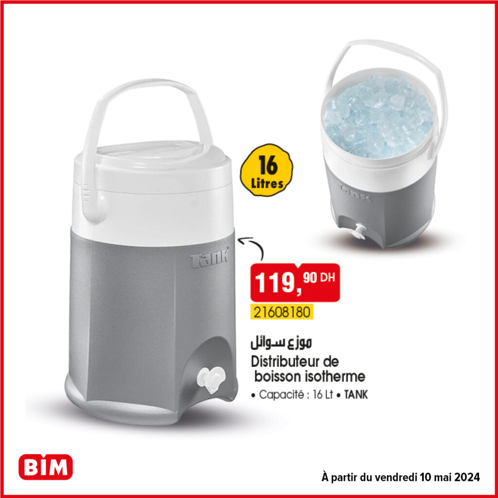 promotion-bim-10-mai-Distributeur-de-boisson-isotherme